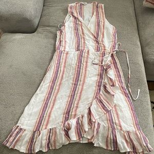 Rails Madison Ruffle Wrap Dress